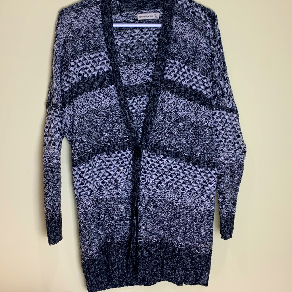 A&F oversized knit cardigan